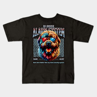 Bark Alert Bouvier des Flandres Dog Kids T-Shirt